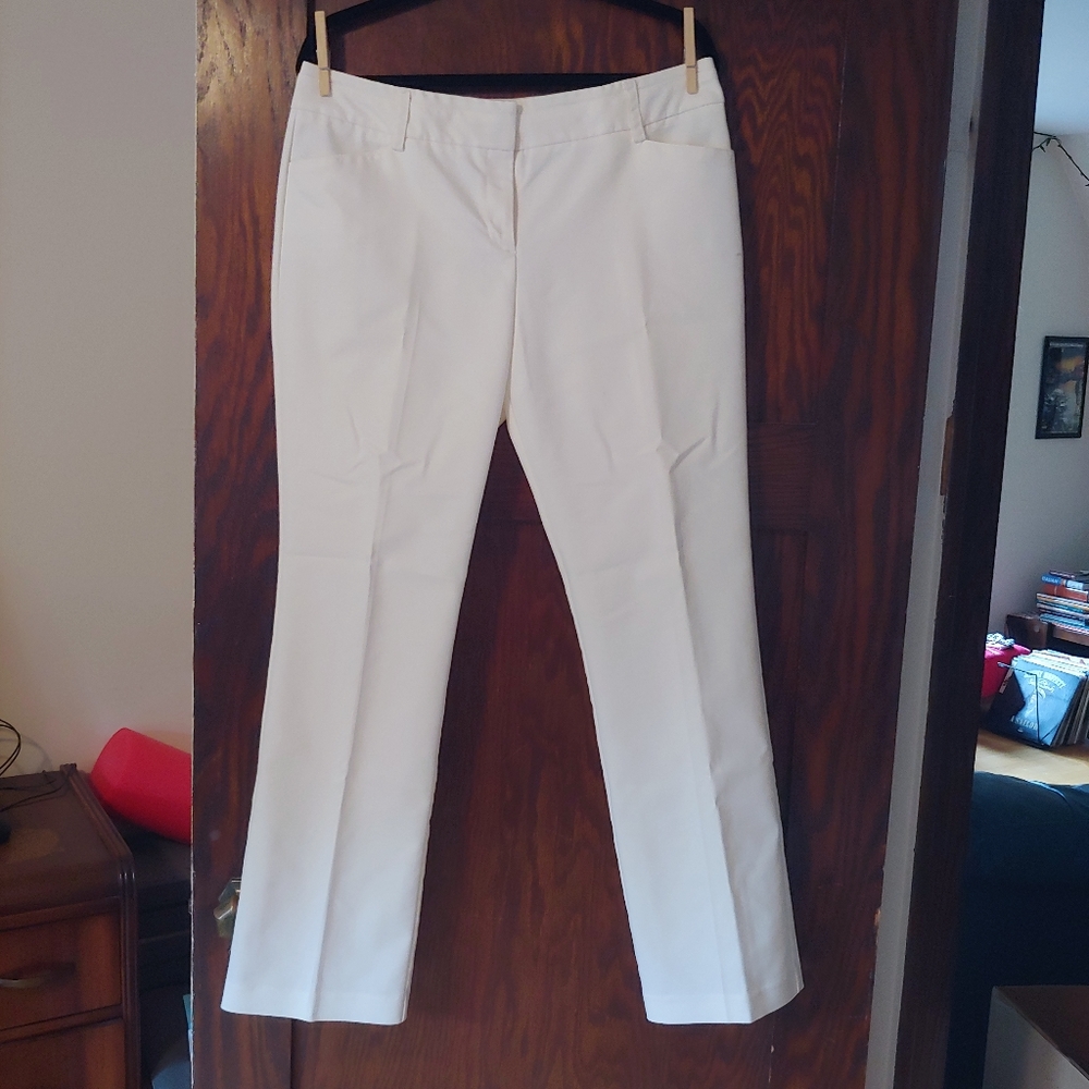 White dress pants